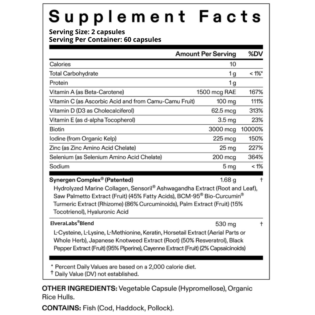 ElveraLabs© Hair Growth Tabs