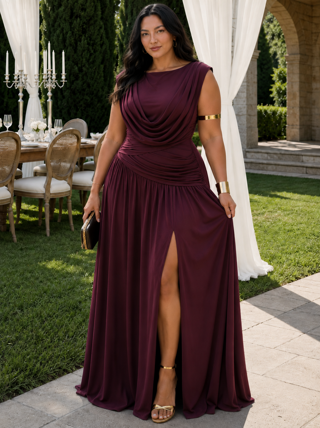 Athena - Cocktail Long Dress
